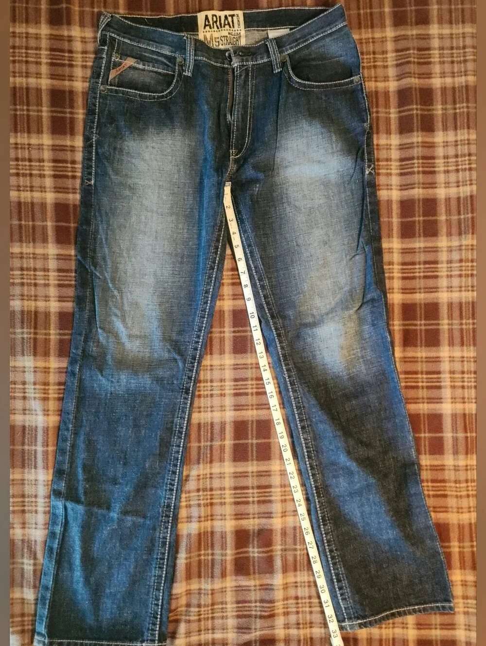 Ariat M5 Slim Fit Jeans, Size 35x34